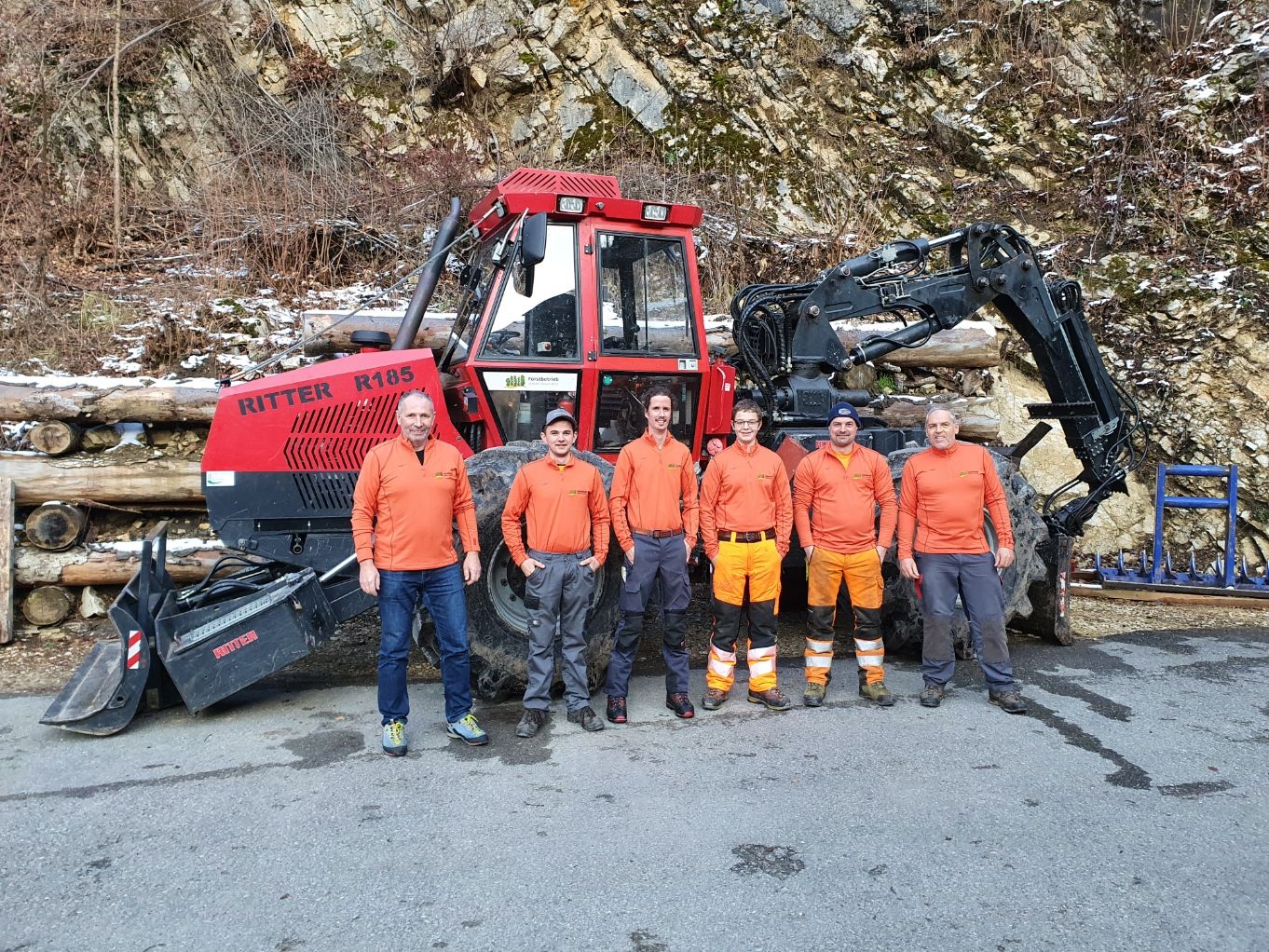 Team Forstbetrieb Unterer Hauenstein